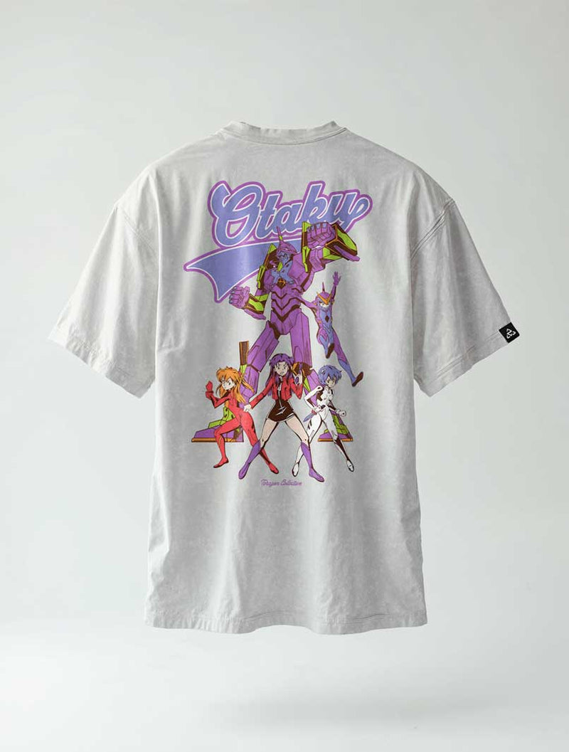 Neon Trinity Vintage Tee - Evangelion-inspired design by Torazen