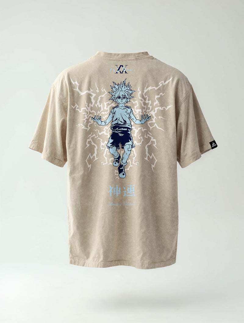 Godspeed Charge Vintage Tee - Hunter x Hunter-inspired design by Torazen