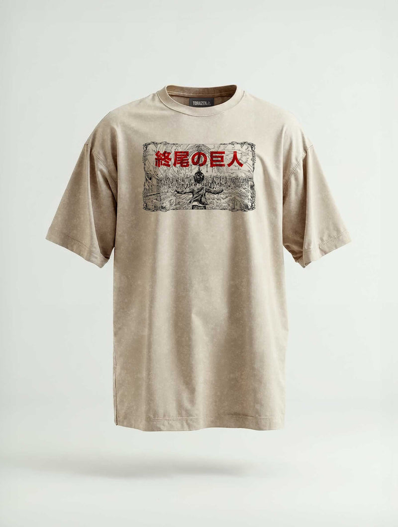 AoT 'Control' Vintage Tee - Attack on Titan-inspired design by Torazen