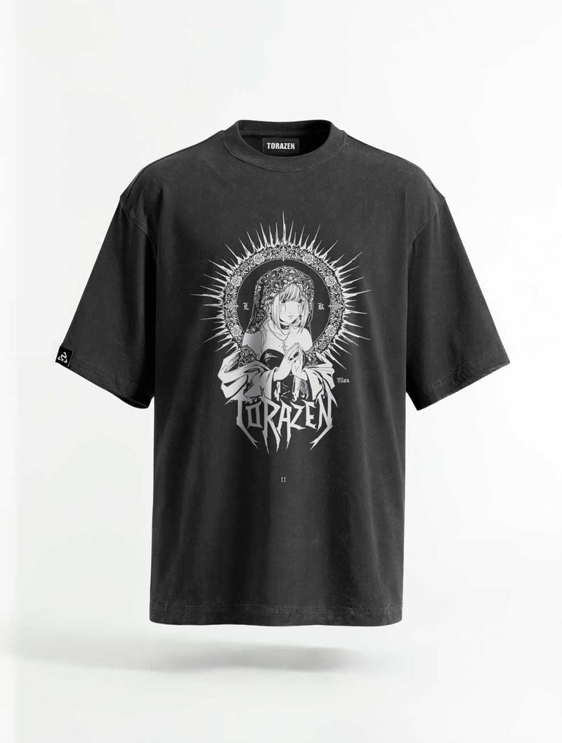 Silent Saint Vintage Tee - Death Note-inspired design by Torazen