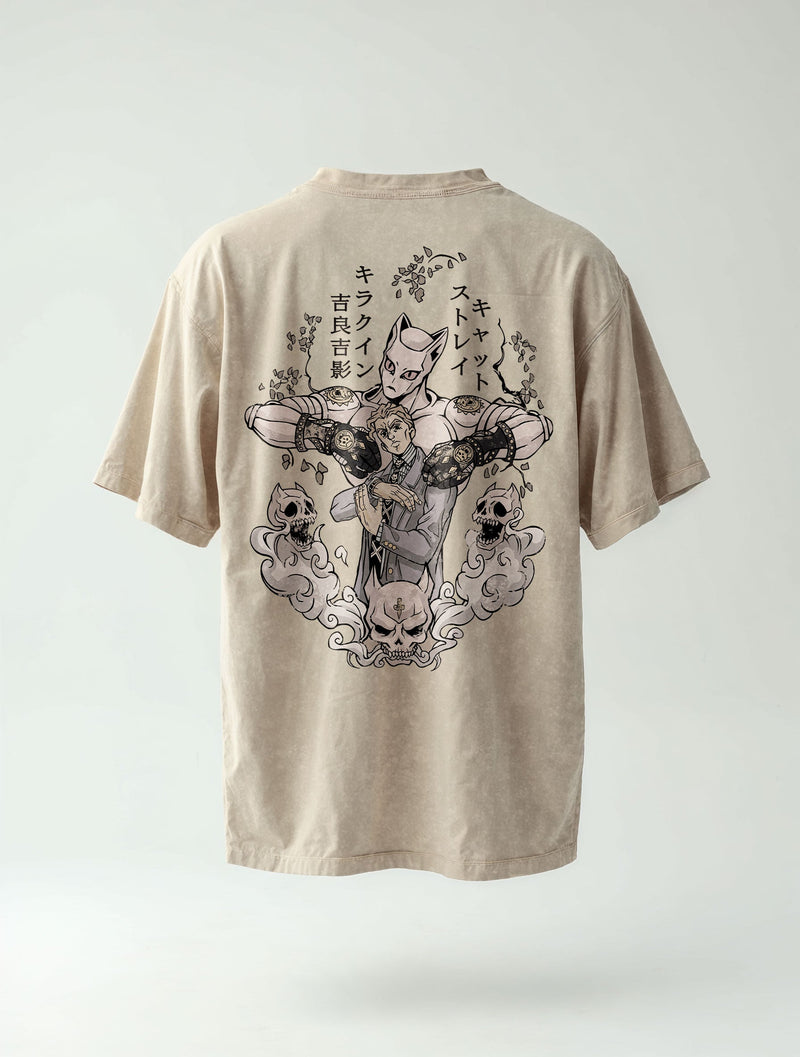 Dark Genius Killer's Intent Vintage Tee - Death Note-inspired design by Torazen