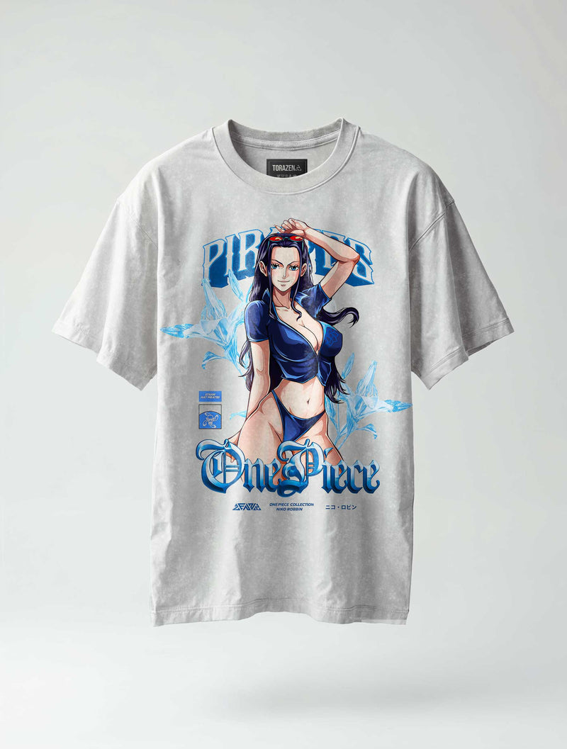 Nico Robin 'DevilChild' Vintage Tee - One Piece-inspired design by Torazen