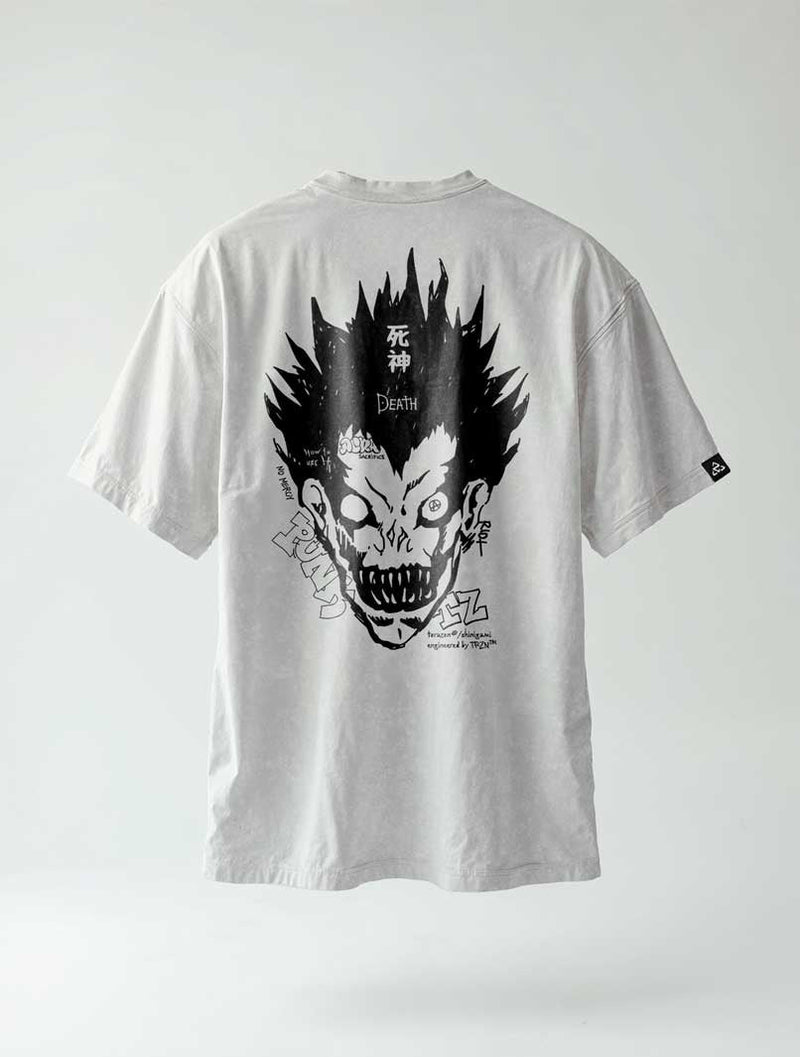 Death Grin Vintage Tee - Death Note-inspired design by Torazen