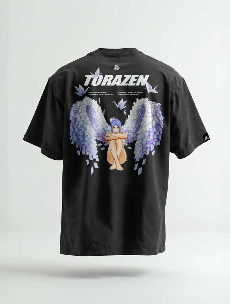 Paper Angel Vintage Tee - Naruto-inspired design by Torazen