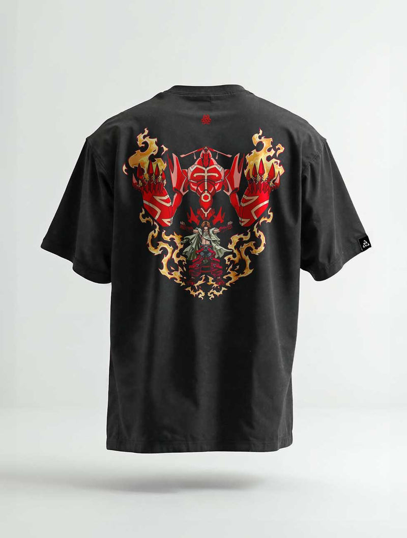 Ember Titan Vintage Tee - Attack on Titan-inspired design by Torazen