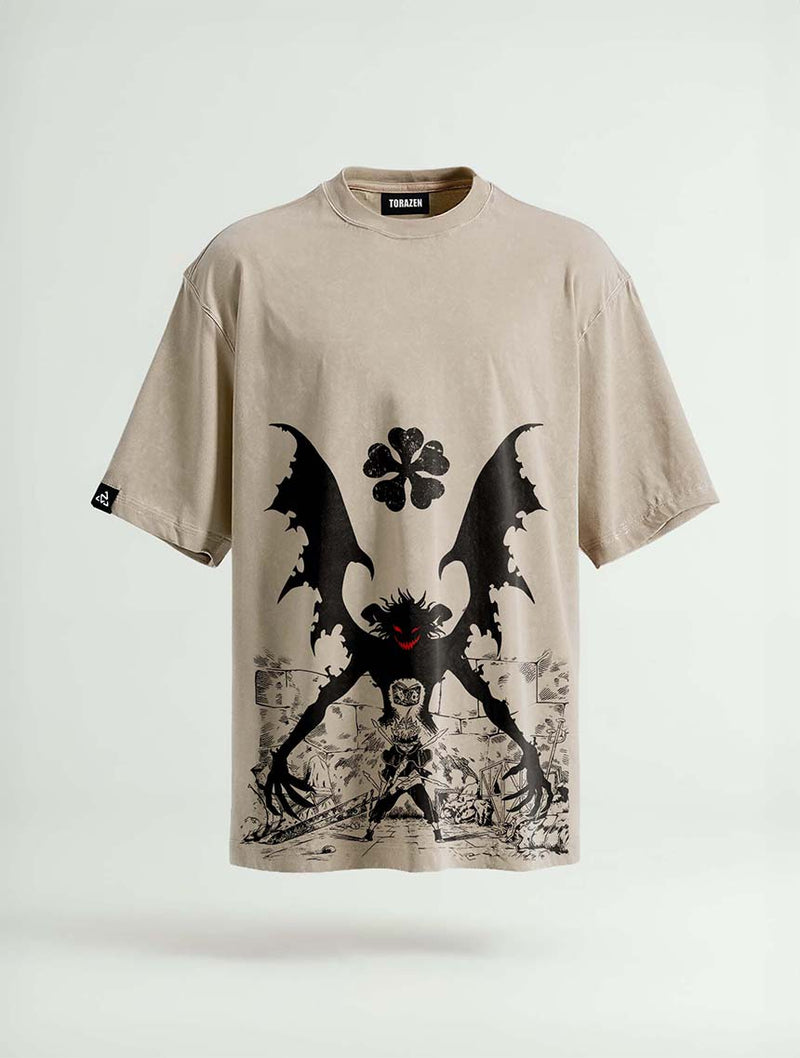 Black Sword Magic Vintage Tee - Black Clover-inspired design by Torazen