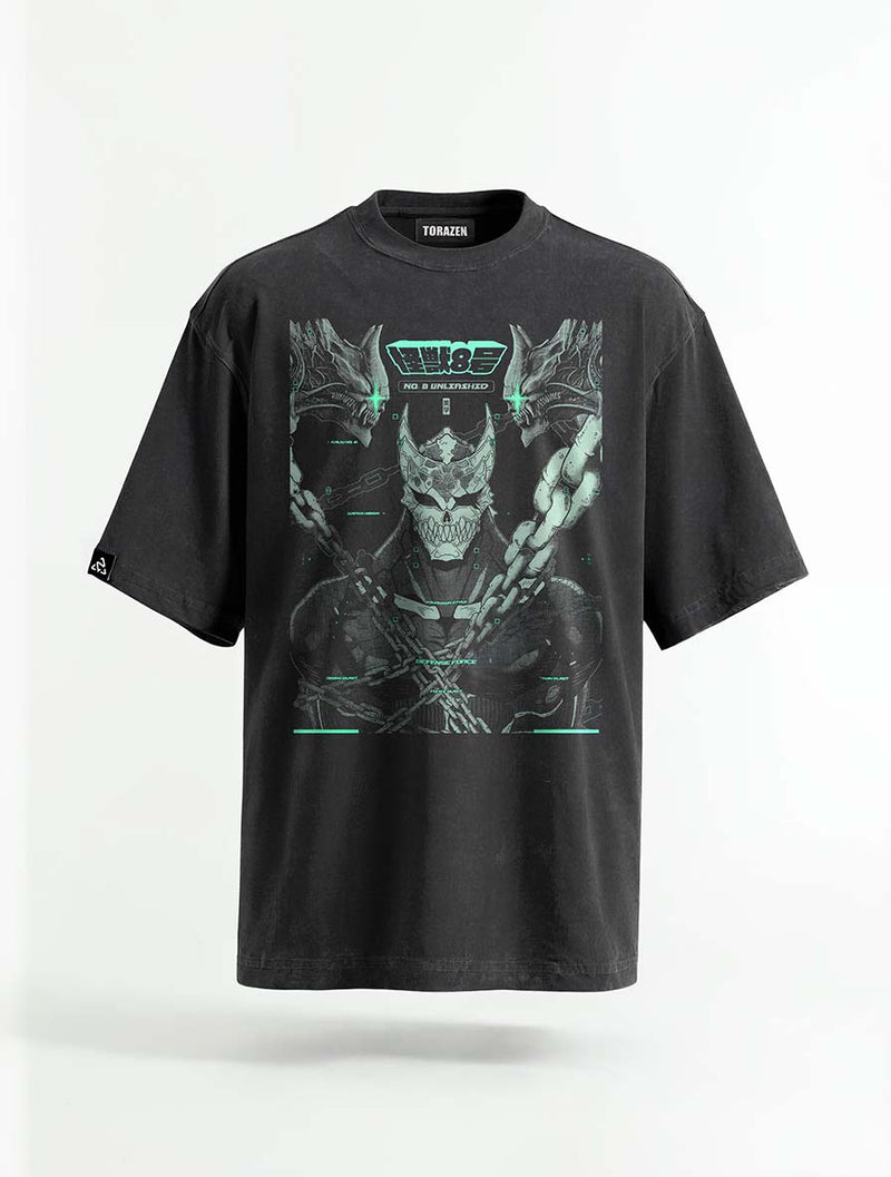 No 8 Unleashed Vintage Tee - Kaiju No 8-inspired design by Torazen