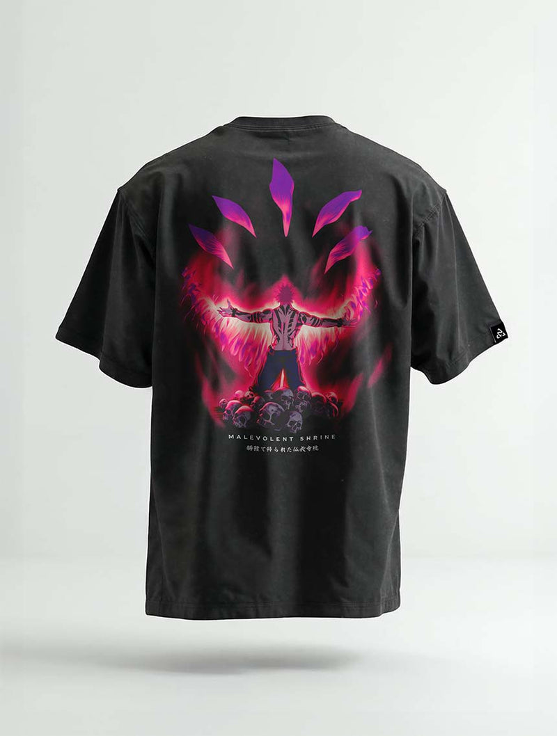 Shrine Crest Vintage Tee - Jujutsu Kaisen-inspired design by Torazen