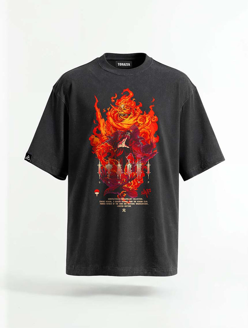Blaze Guard Vintage Tee - Naruto-inspired design by Torazen