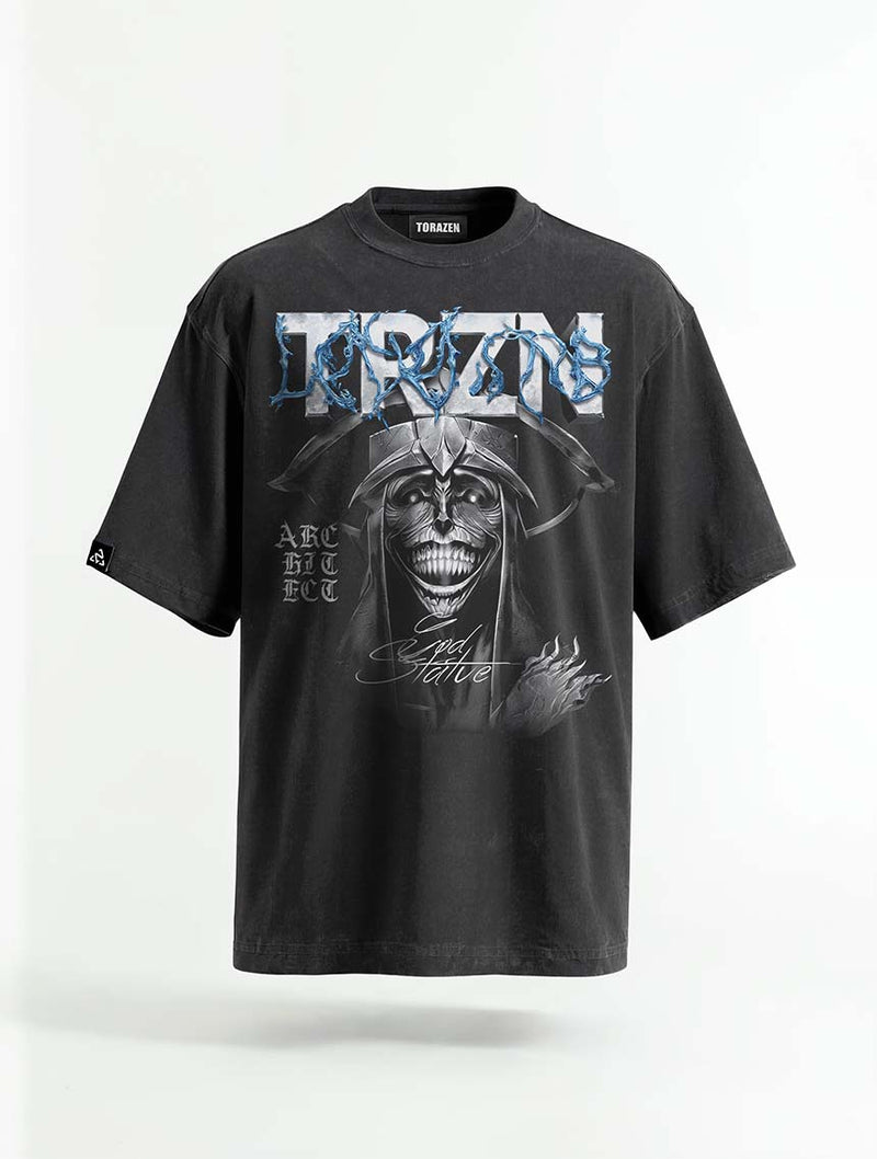 Divine Rise Vintage Tee - Solo Leveling-inspired design by Torazen