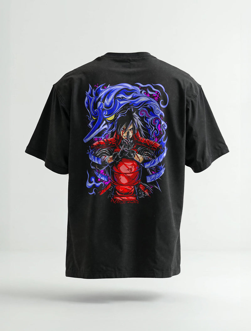 Madara Ghost 2-Sided Vintage Tee - Naruto-inspired design by Torazen