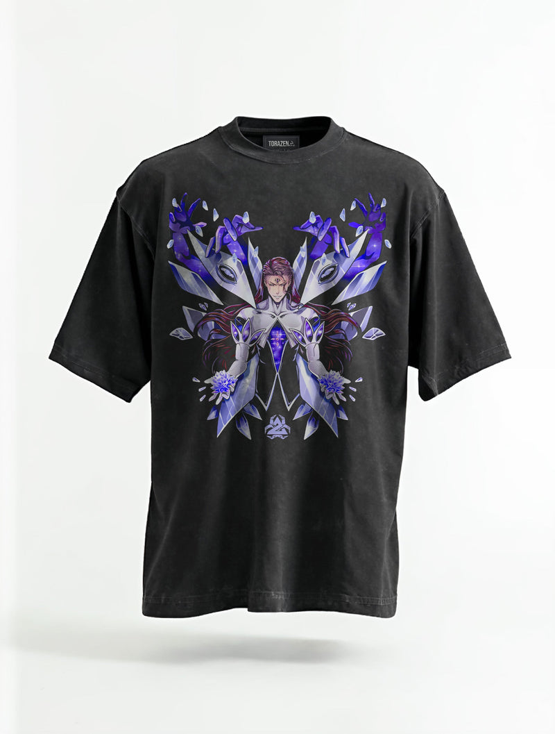 Illusion King Intellect Vintage Tee - Bleach-inspired design by Torazen