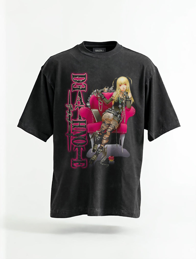 Misa Vintage Tee - Death Note-inspired design by Torazen