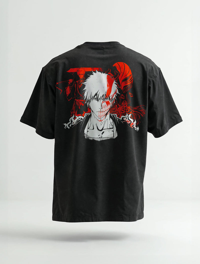 Soul Reaper Blood Fury Vintage Tee - Bleach-inspired design by Torazen