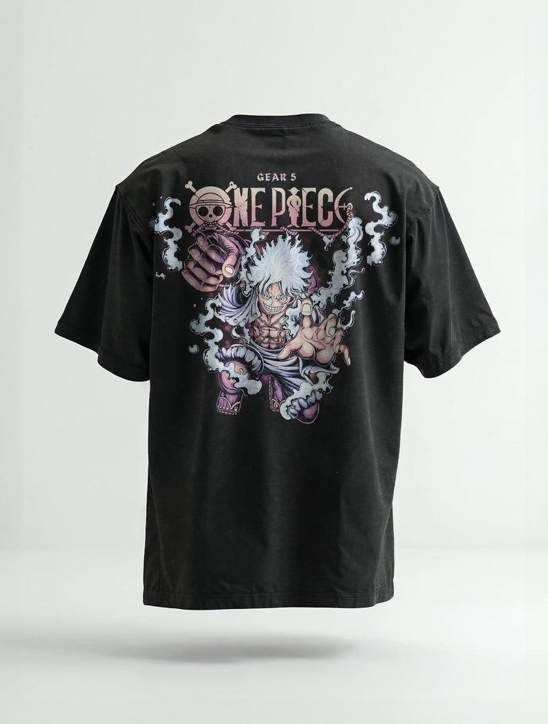 Sun God Straw Cpt. 2-Sided Vintage Tee - One Piece-inspired design by Torazen