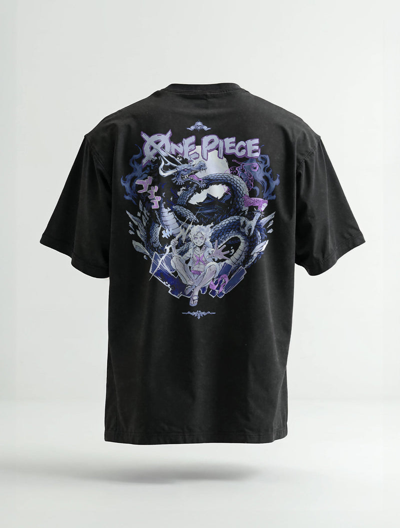 Straw Cpt. Nakama Vintage Tee - One Piece-inspired design by Torazen