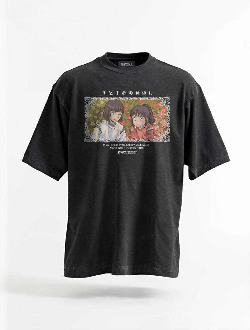Spirit of Memory Vintage Tee - Studio Ghibli-inspired design by Torazen