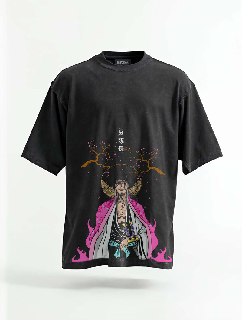 Shunsui Playful Wisdom Vintage Tee - Bleach-inspired design by Torazen