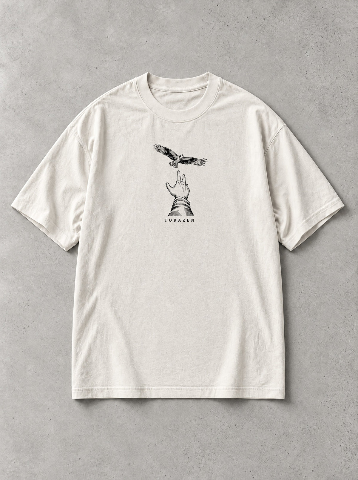 Beyond The Walls Vintage Tee by Torazen, front view