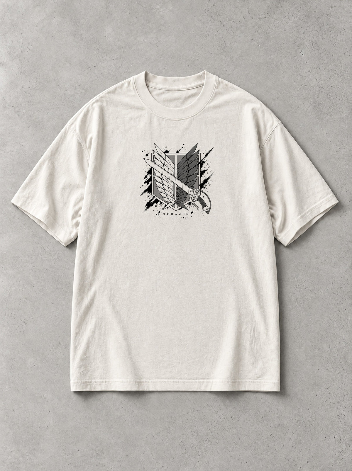 Strongest Soldier Ink Vintage Tee by Torazen, front view