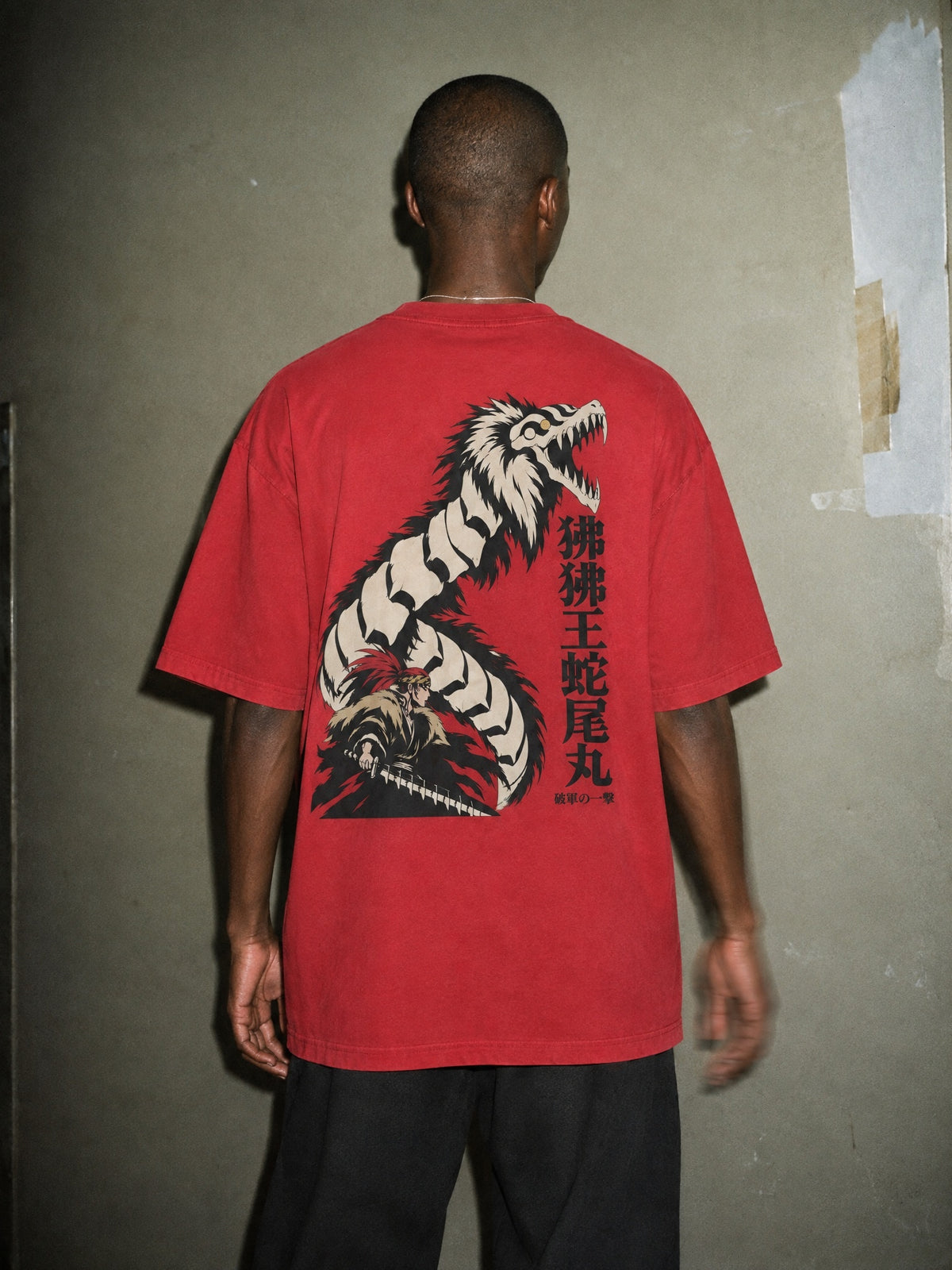 BLCH ✦ Baboon King Graphic Tee by Torazen, worn on model