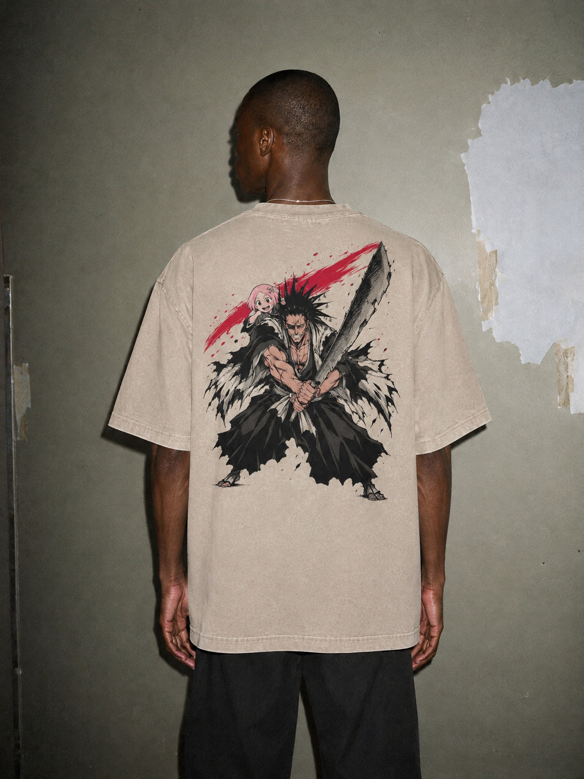 BLCH ✦ Eleventh Squad Fury Vintage Tee by Torazen, worn on model