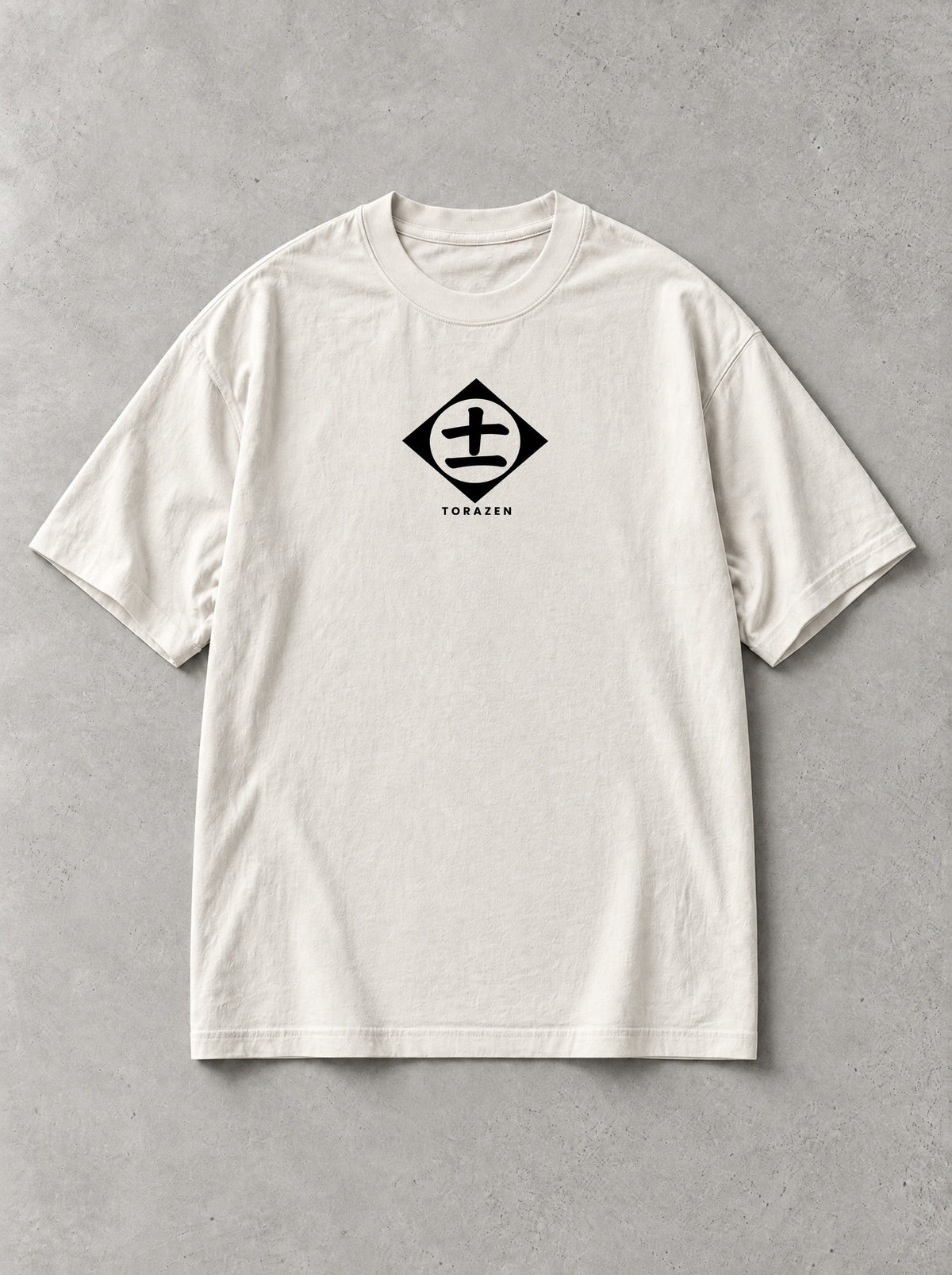 Endless Brawl Circle Vintage Tee by Torazen, front view