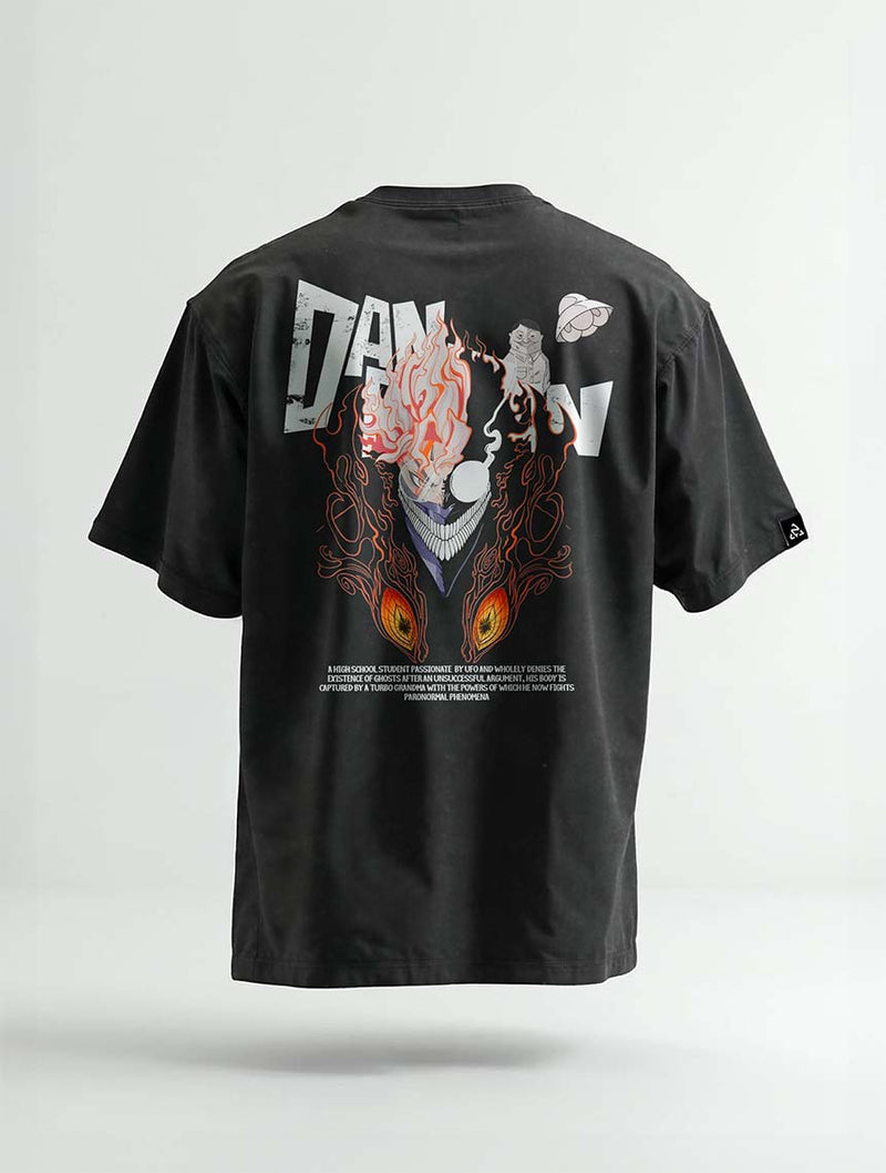 Wicked Glow Vintage Tee - Dan Da Dan-inspired design by Torazen