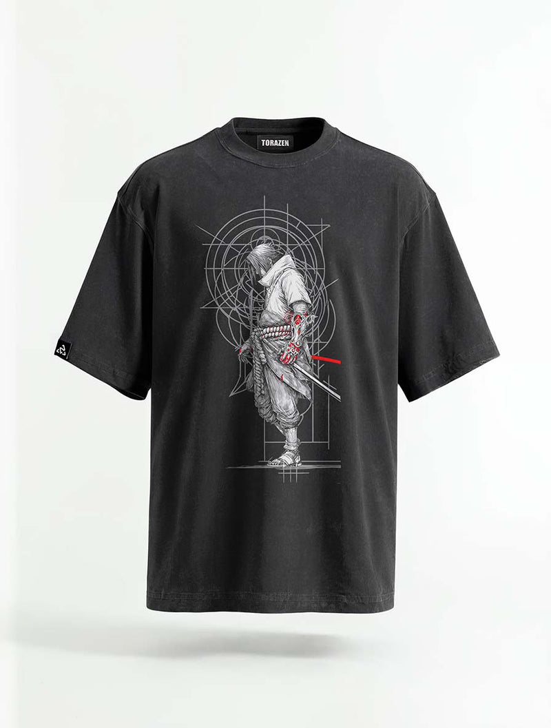 Red Mark Vintage Tee - Naruto-inspired design by Torazen