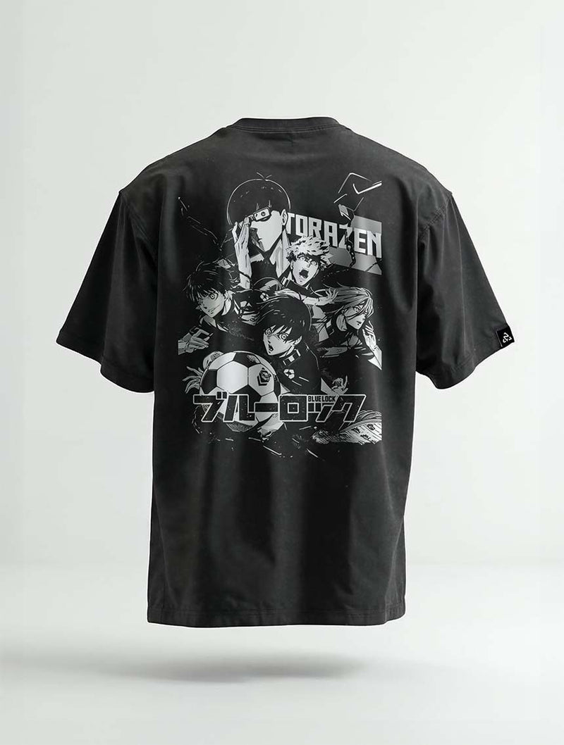 Striker Pulse Vintage Tee - Blue Lock-inspired design by Torazen