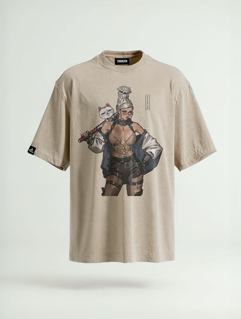 Urban Swing Vintage Tee - Dan Da Dan-inspired design by Torazen