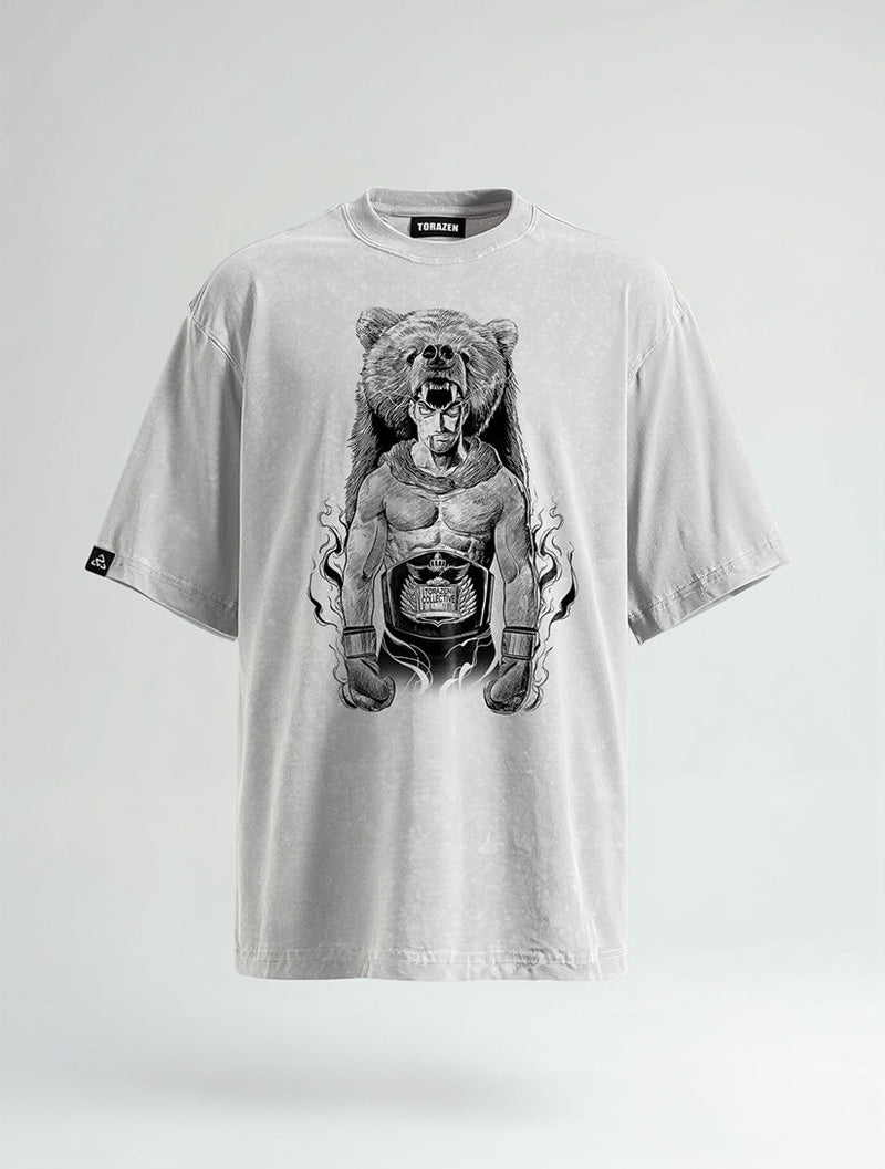 Iron Heart Vintage Tee - Hajime no Ippo-inspired design by Torazen