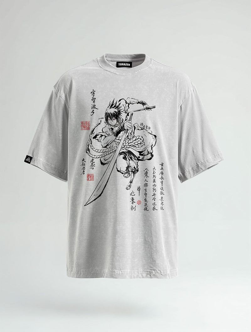 Blade Flow Vintage Tee - Naruto-inspired design by Torazen