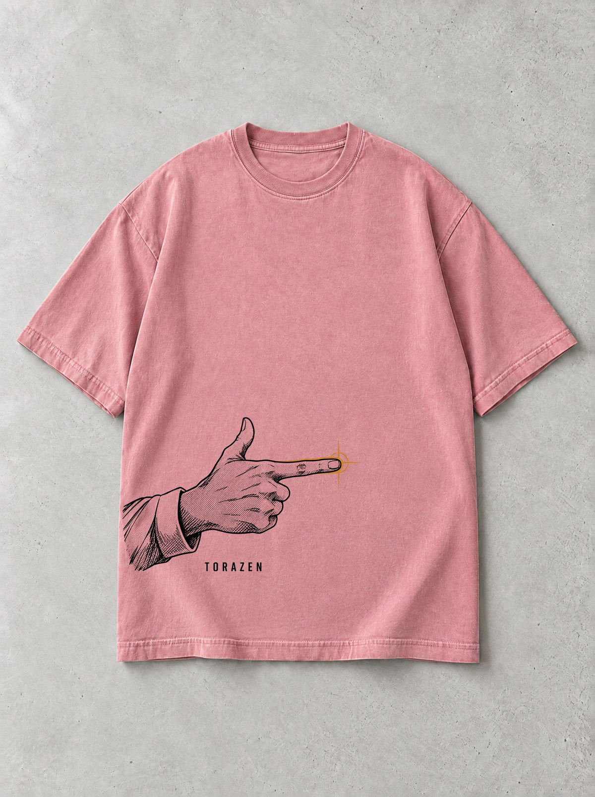 Control Gaze Vintage Tee by Torazen, front view