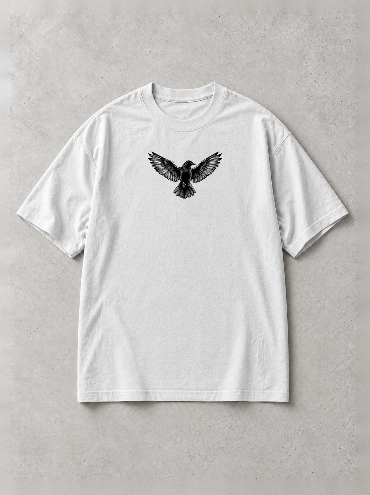 Drifting Mist Vintage Tee by Torazen, front view