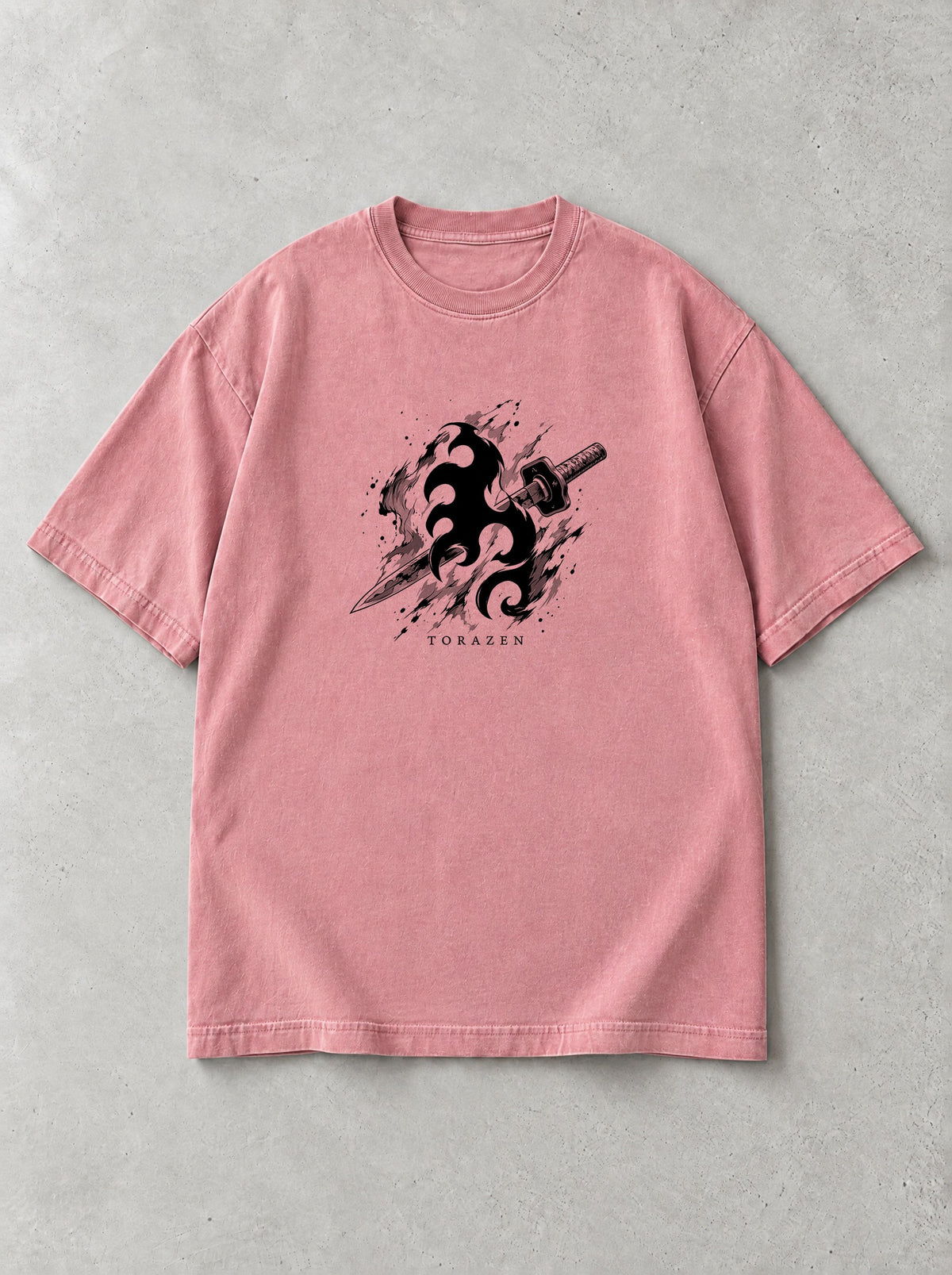 First Breath Origin Vintage Tee by Torazen, front view