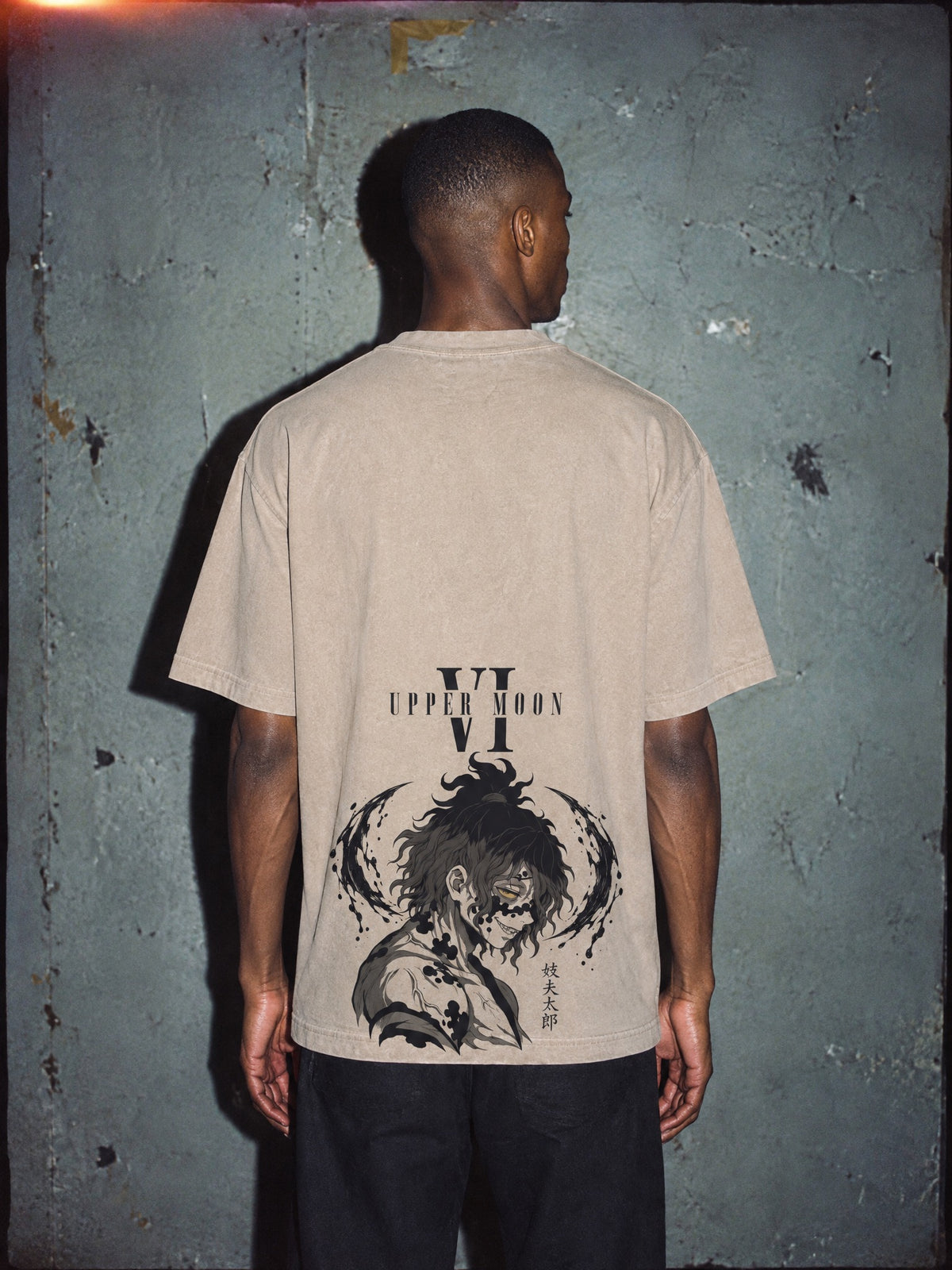 D-SLYR ✦ Sickle Brother Vintage Tee by Torazen, worn on model