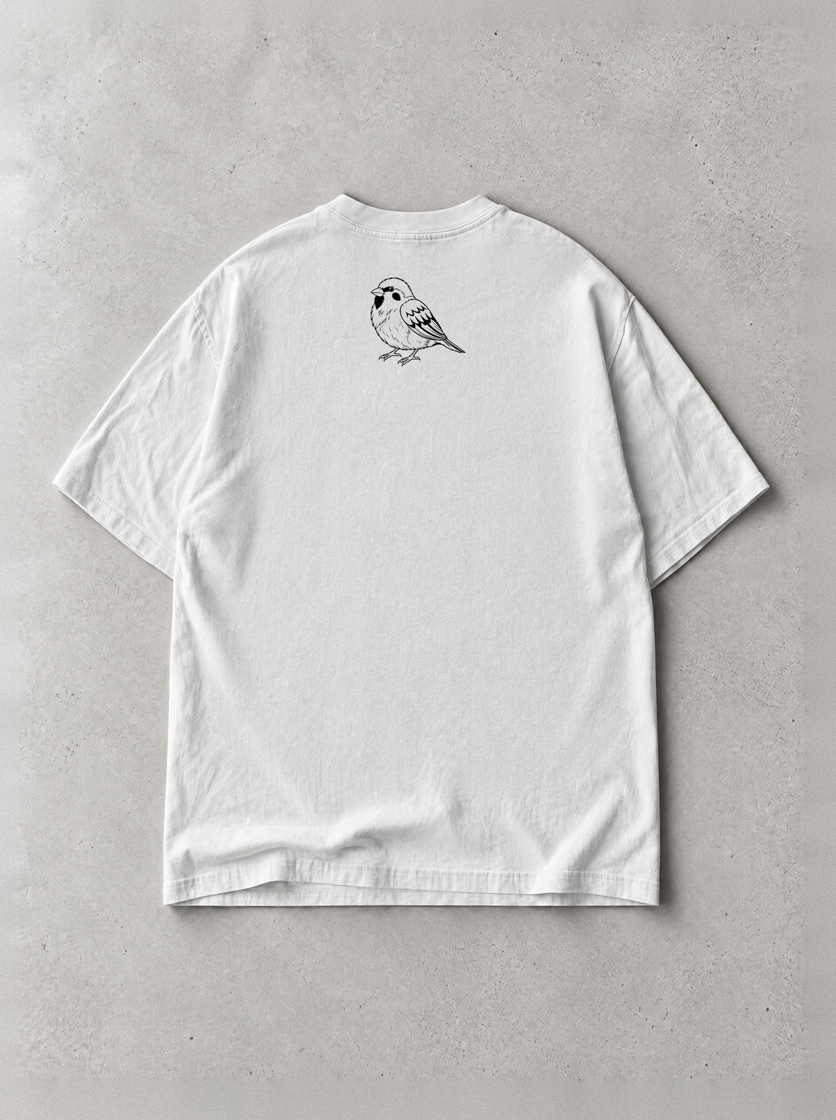 Thunderclap Draw Vintage Tee by Torazen, back view