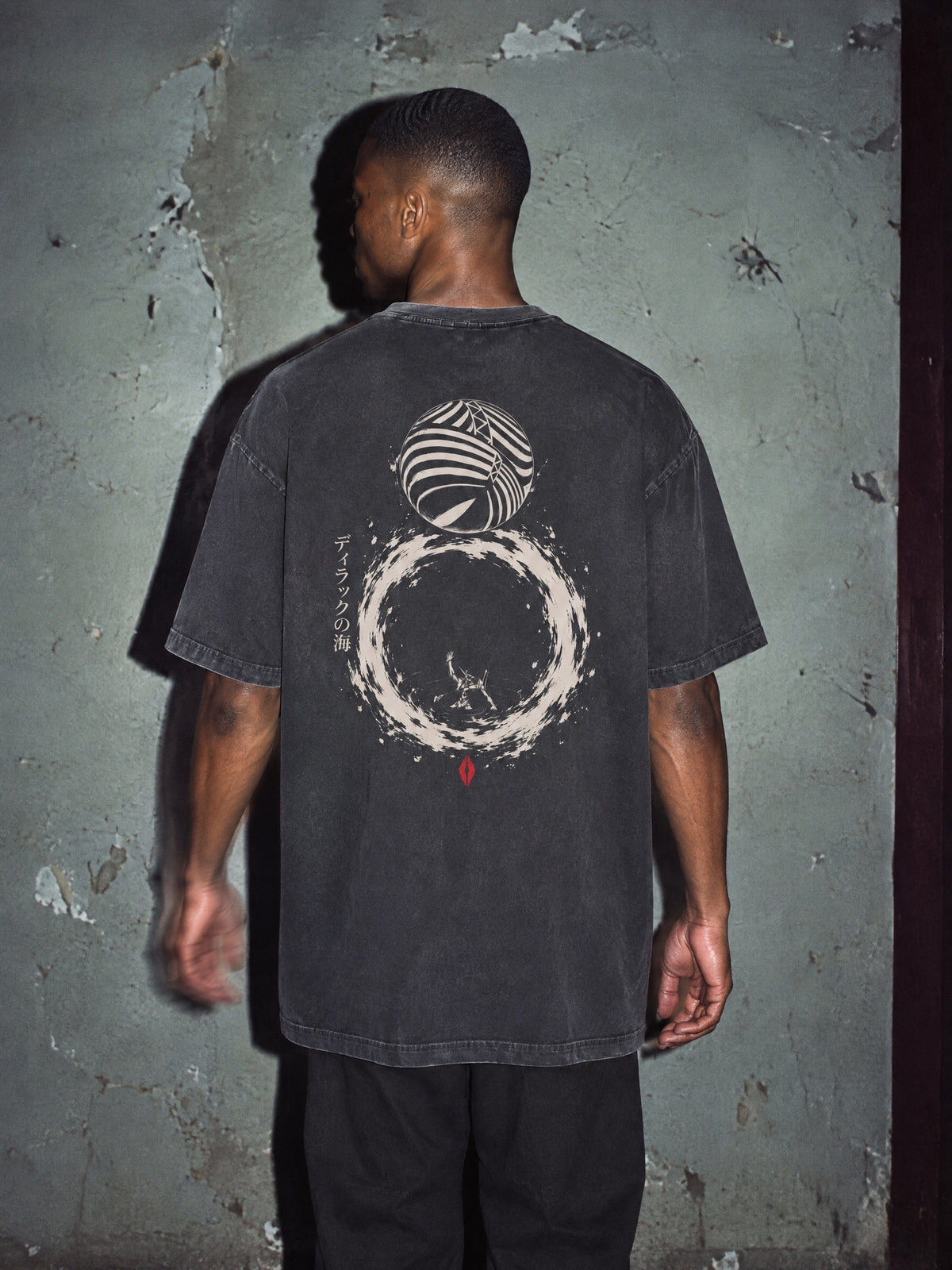 EVA ✦ Sea of Dirac Vintage Tee by Torazen, worn on model