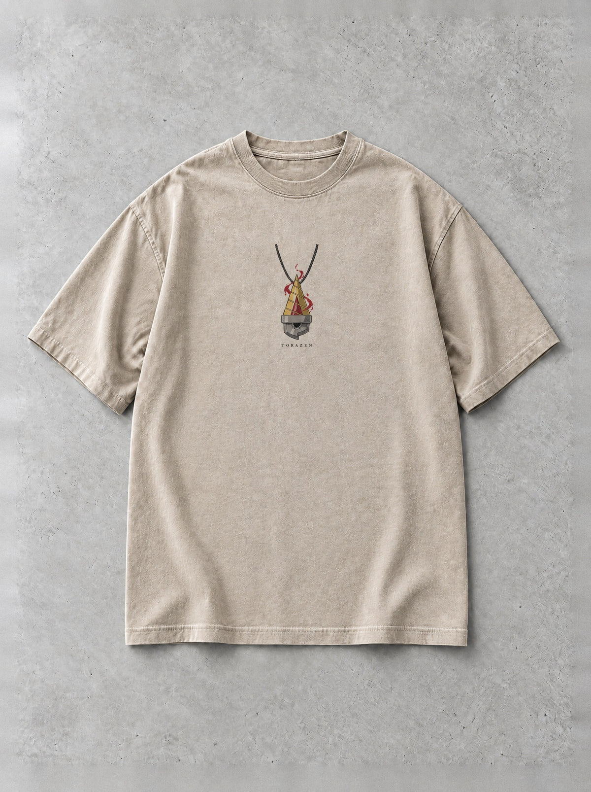 Steadfast Belief Vintage Tee by Torazen, front view