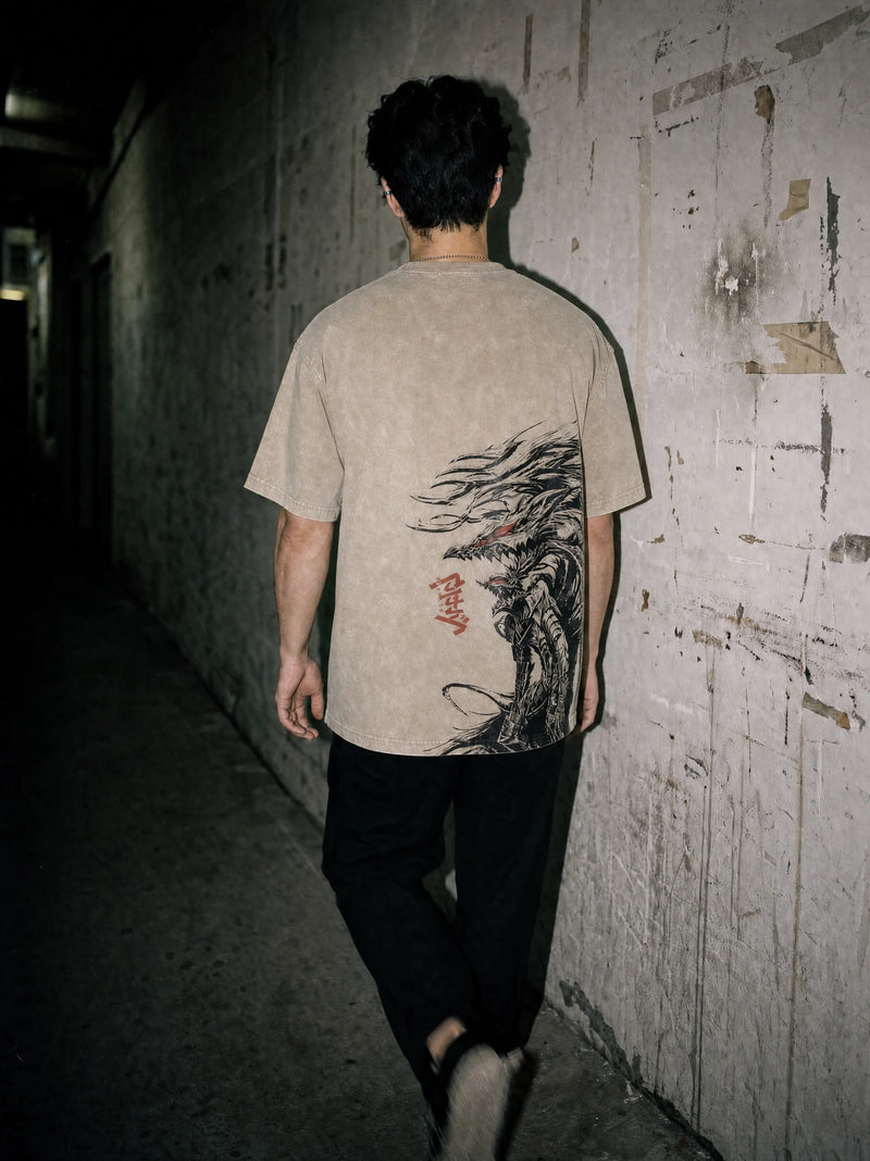 BSRK ✦ Night Howl Vintage Tee PDP