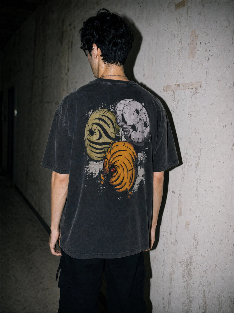 The Masked Man Vintage Tee - Naruto-inspired design by Torazen