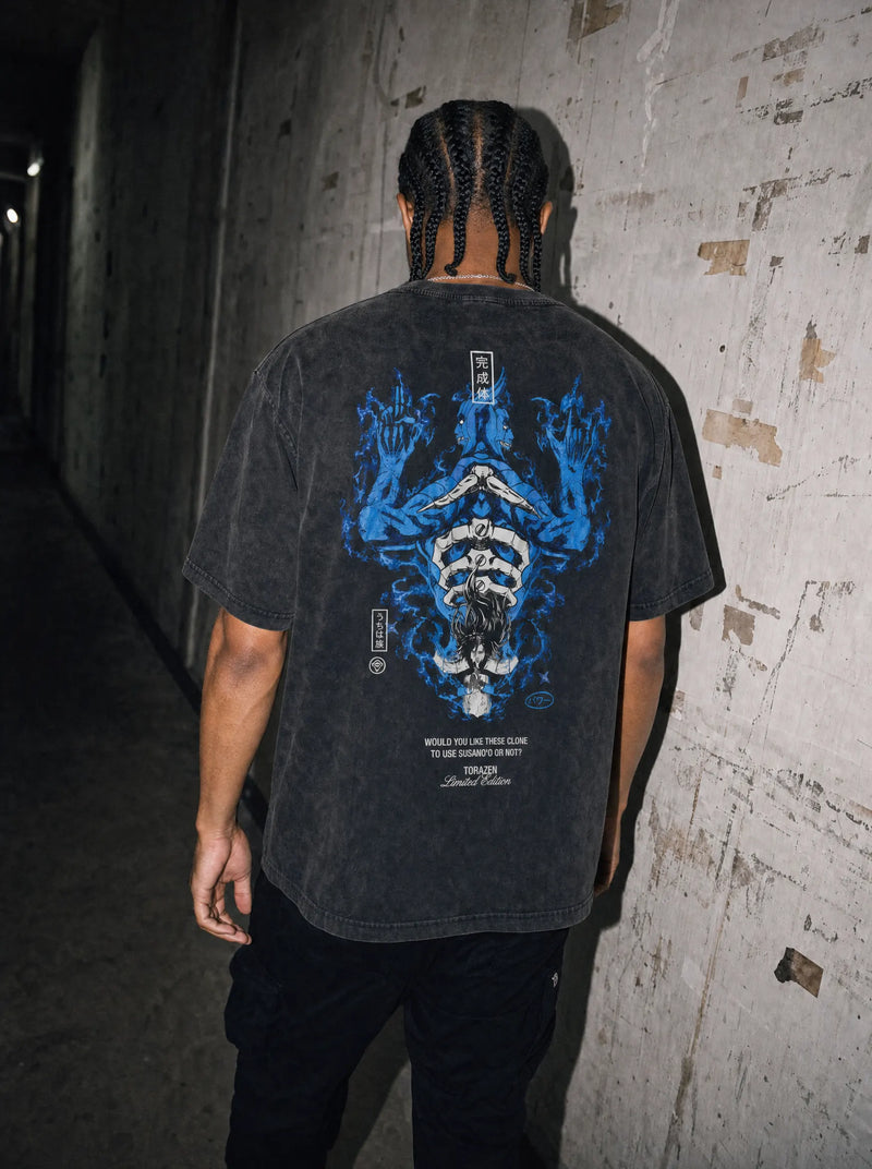 Void Armor Vintage Tee - Naruto-inspired design by Torazen