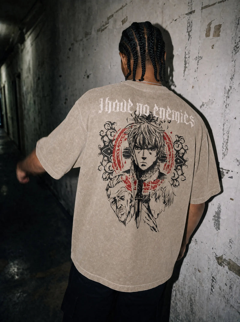 New Resolve Vintage Tee - Vinland Saga-inspired design by Torazen