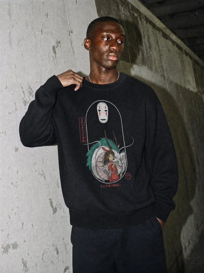 OTH ✦ Spirited Away Knitted Sweater on-model PDP image