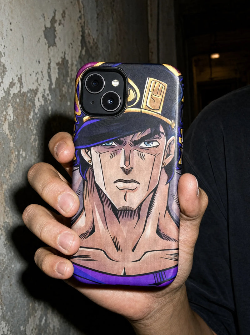 OTH ✦ Jotaro v2 iPhone Case on-model PDP image