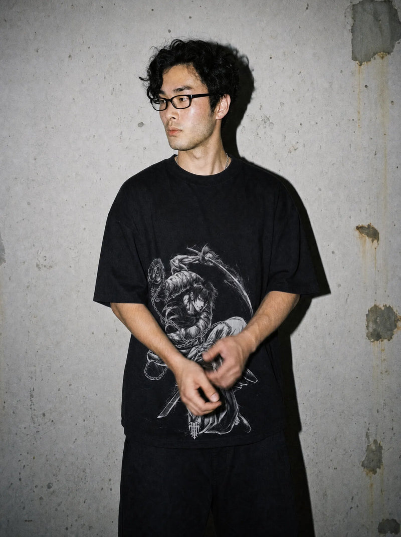 JJK ✦ Toji Chained Souls Tee on-model PDP image
