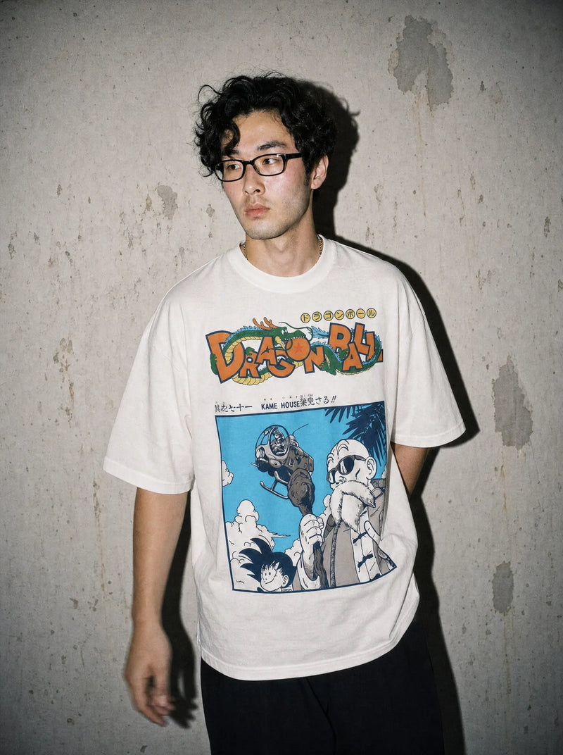 DBZ ✦ Roshi's Island Retro Tee on-model PDP image