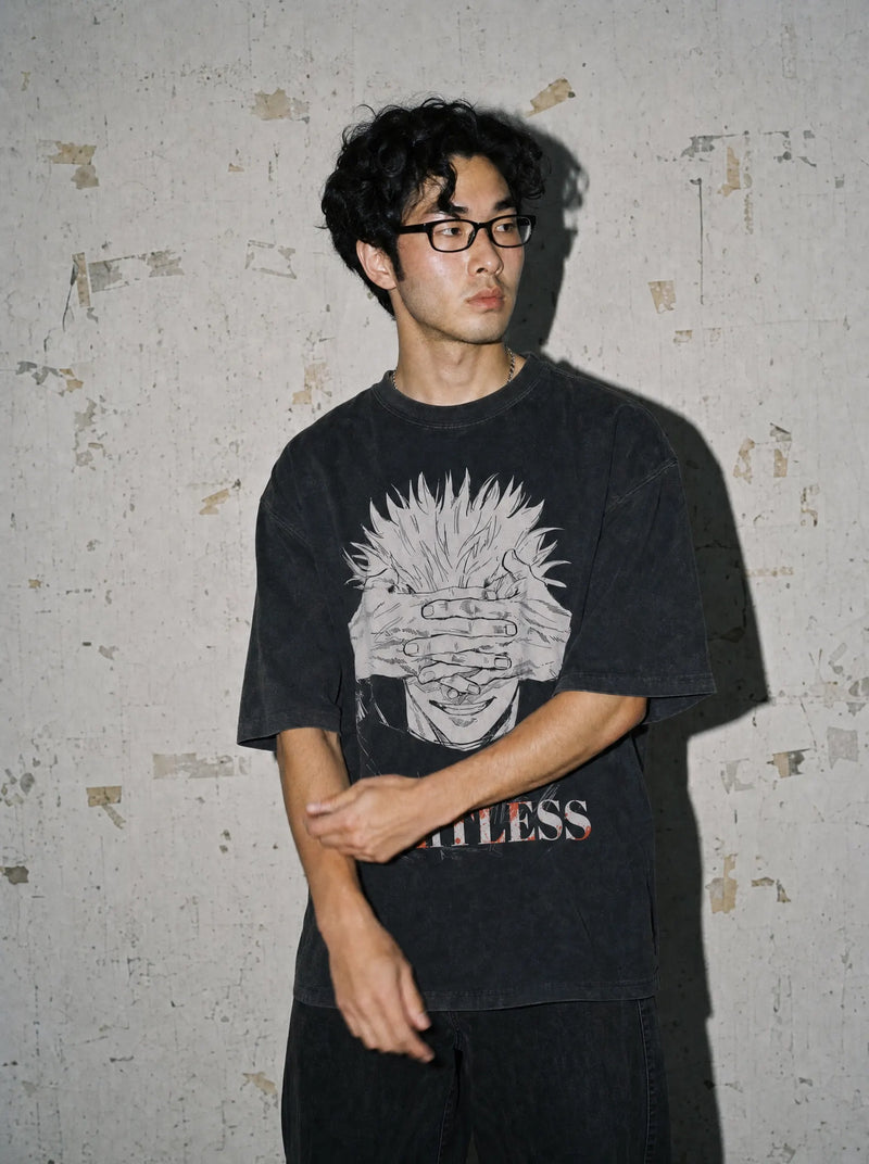 Limitless Vintage Tee - Jujutsu Kaisen-inspired design by Torazen