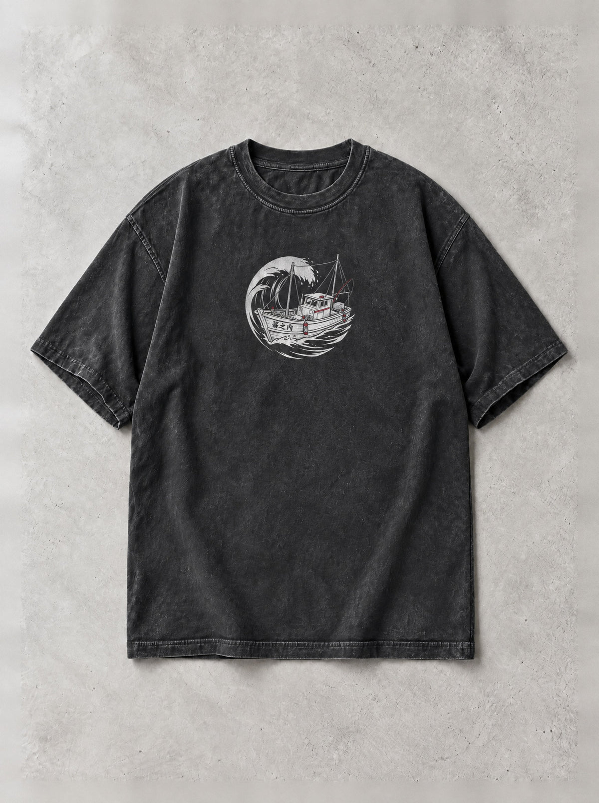 Dempsey Roll Rush Vintage Tee - Hajime no Ippo-inspired design by Torazen, front view